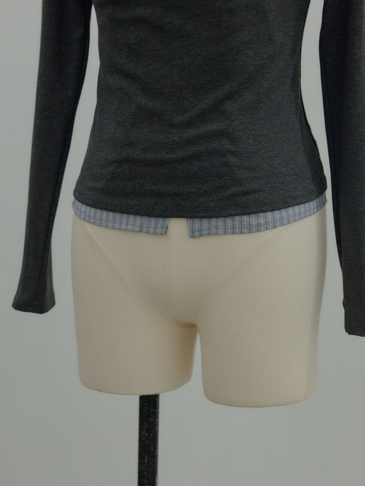 シャツドッキングドレープアソートトップス