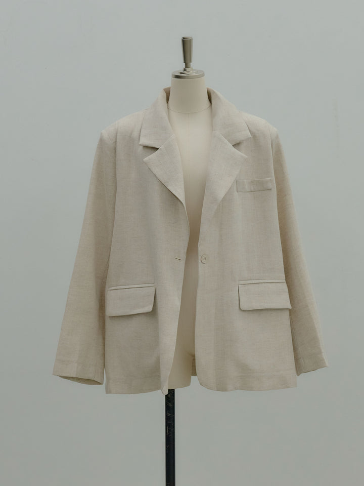 ラフタッチオーバーサイズジャケット