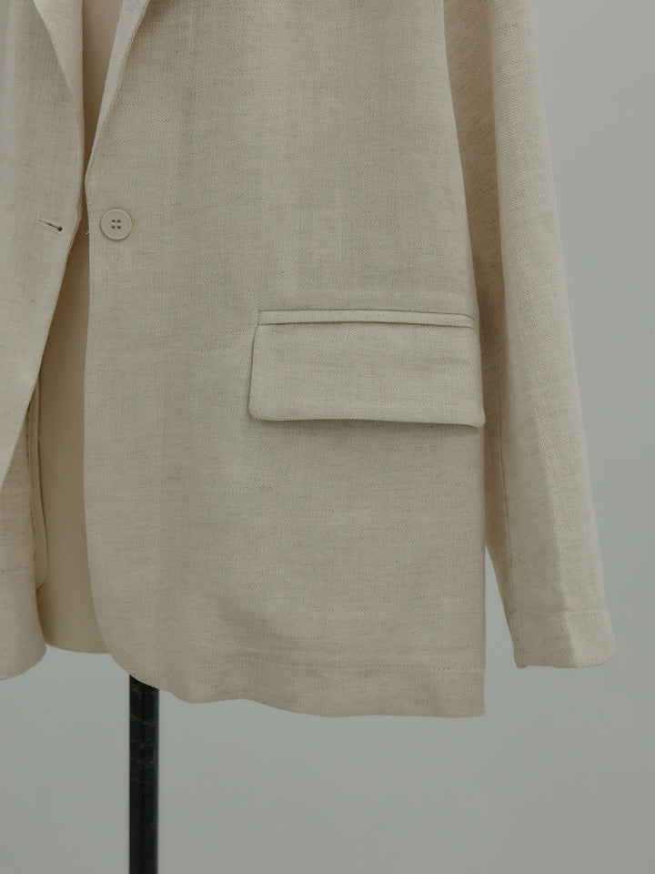 ラフタッチオーバーサイズジャケット