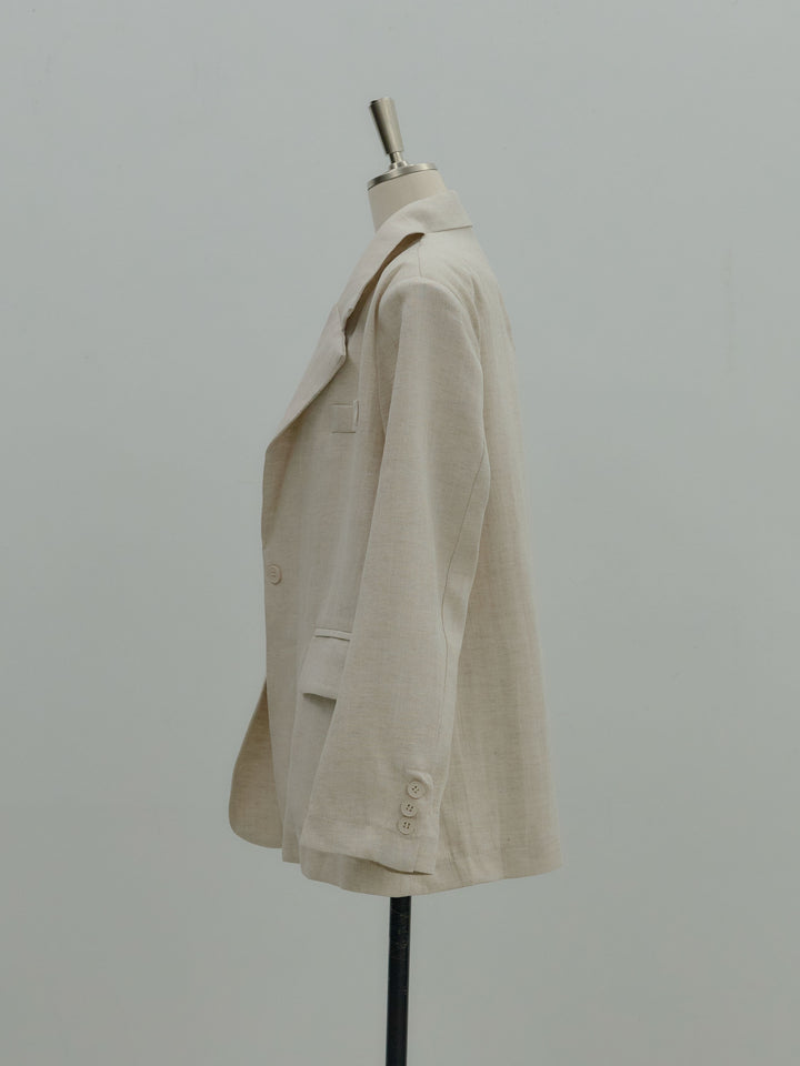 ラフタッチオーバーサイズジャケット