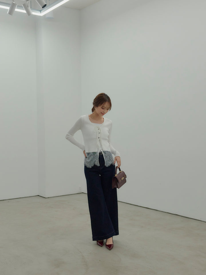 コットンフレアデニム