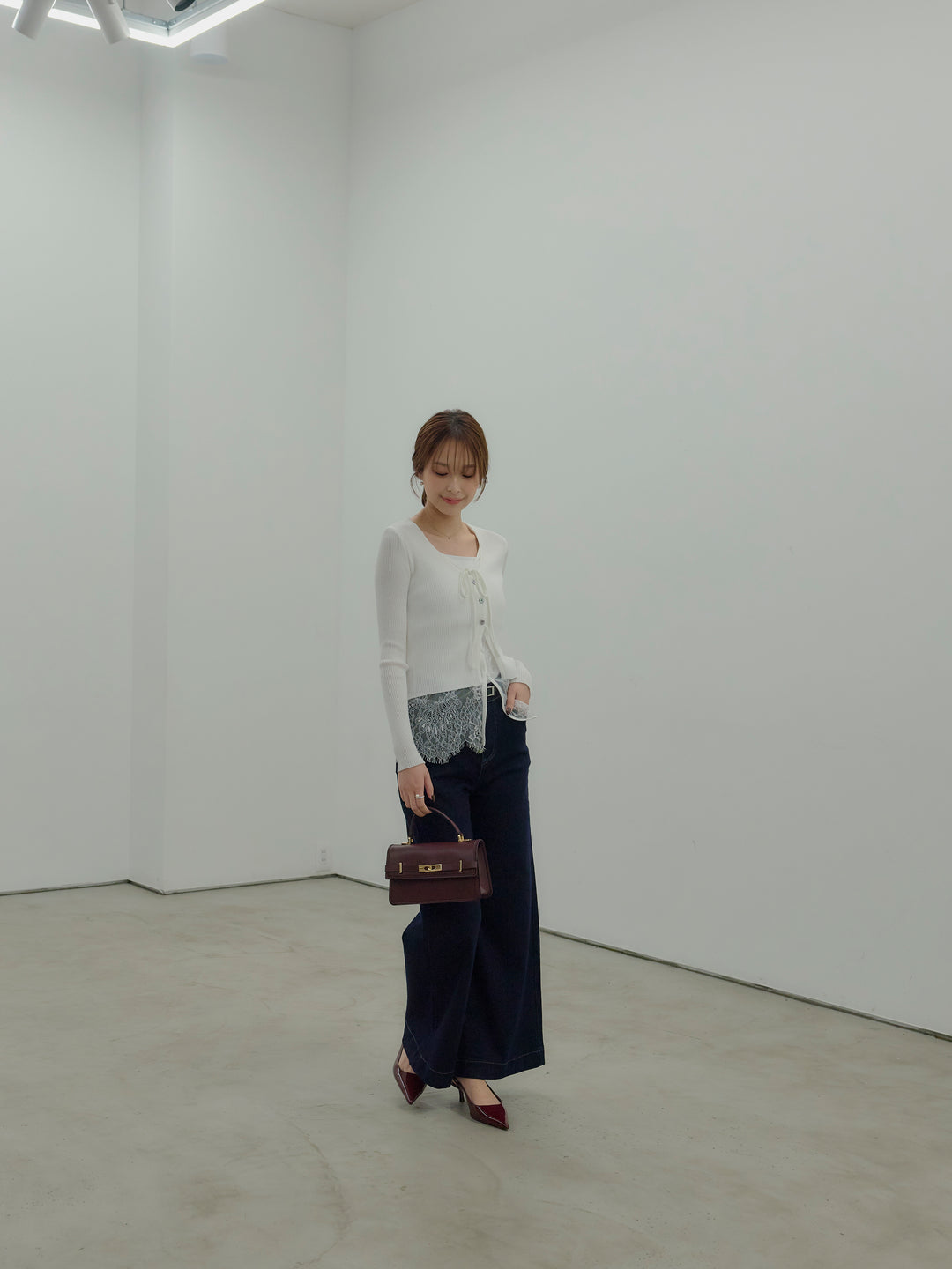 コットンフレアデニム