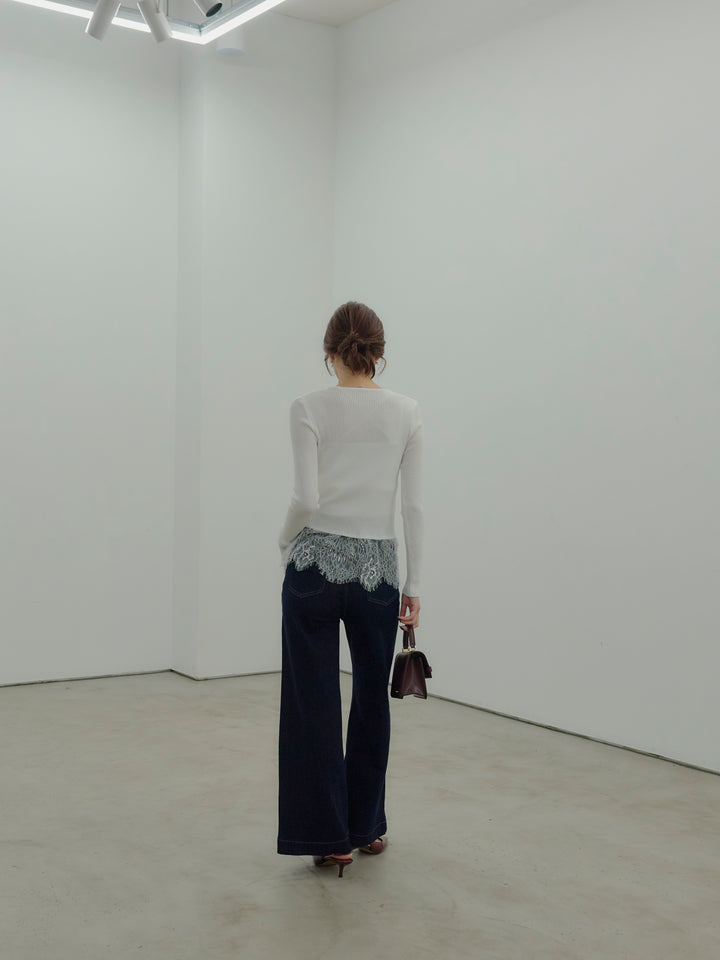 コットンフレアデニム