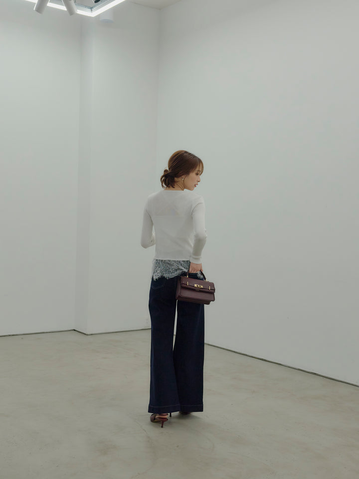 コットンフレアデニム