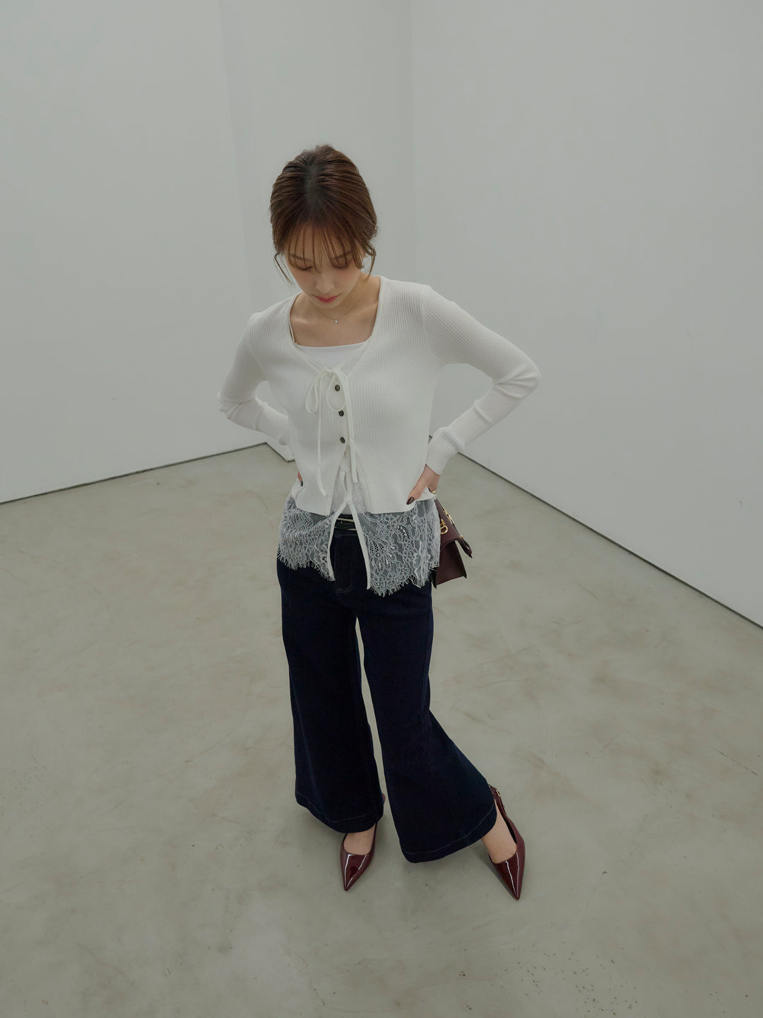 コットンフレアデニム