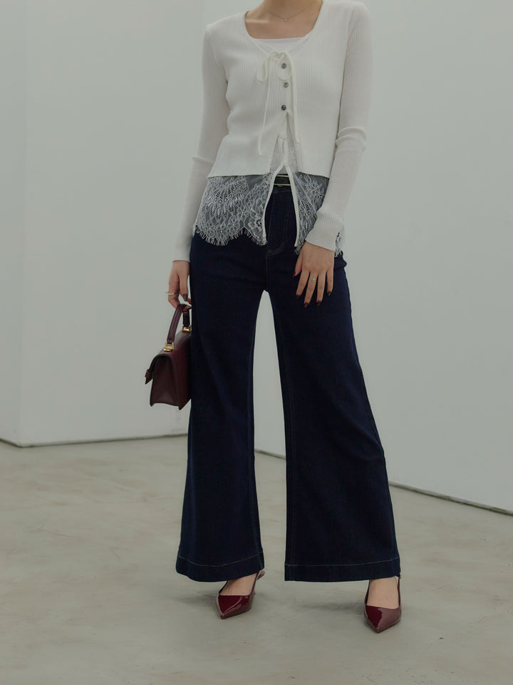 コットンフレアデニム