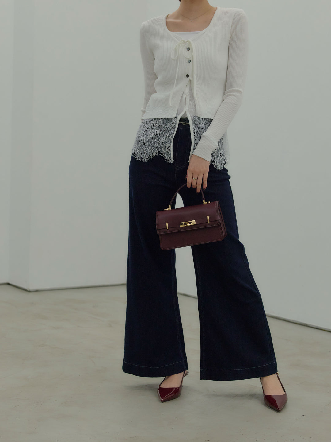 コットンフレアデニム