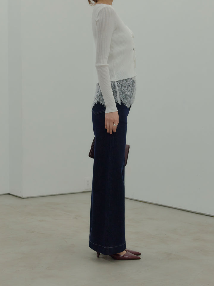 コットンフレアデニム