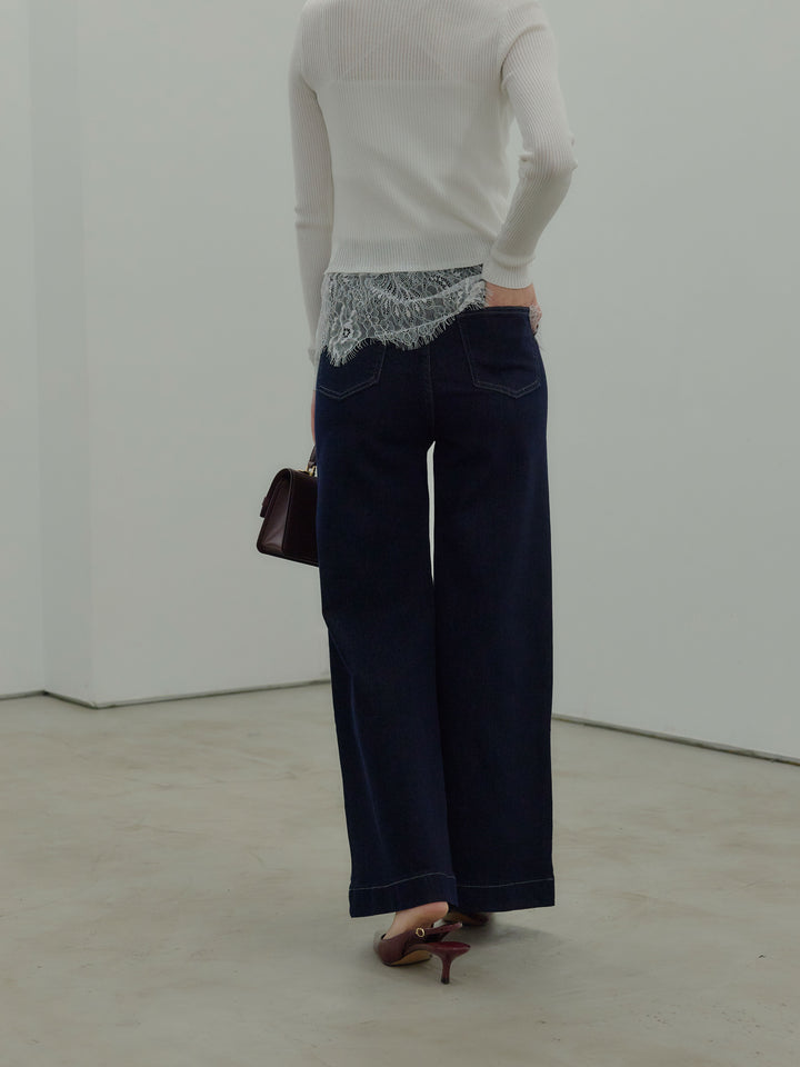 コットンフレアデニム