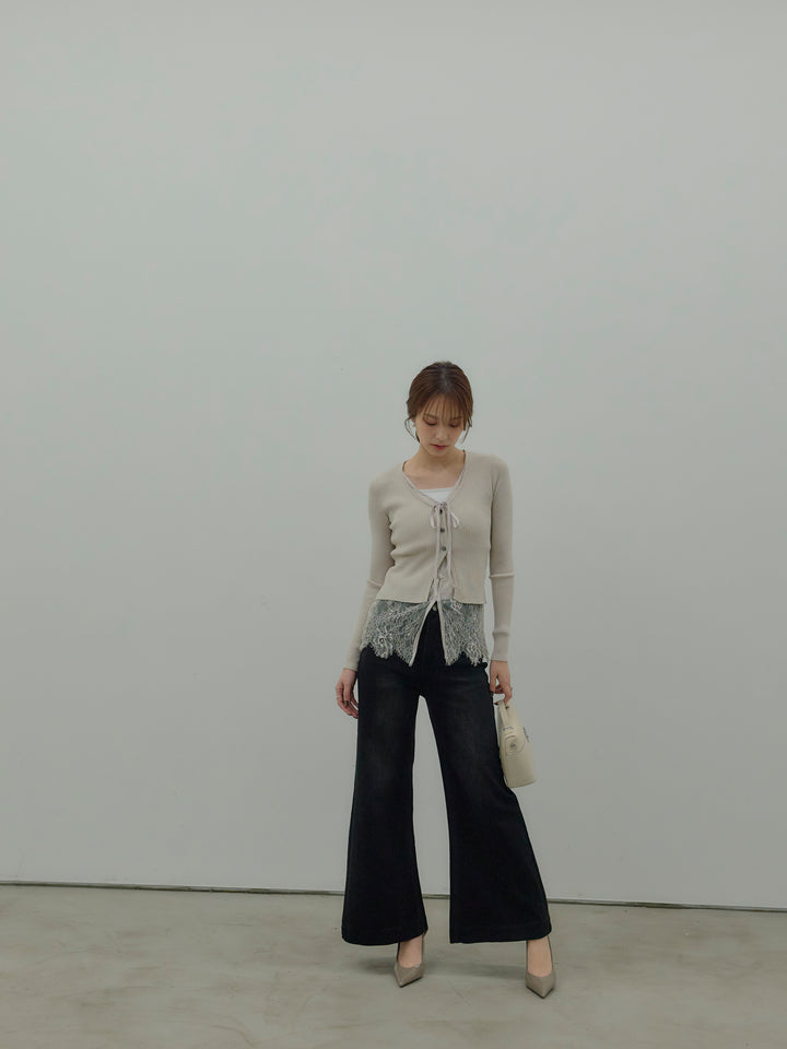 コットンフレアデニム