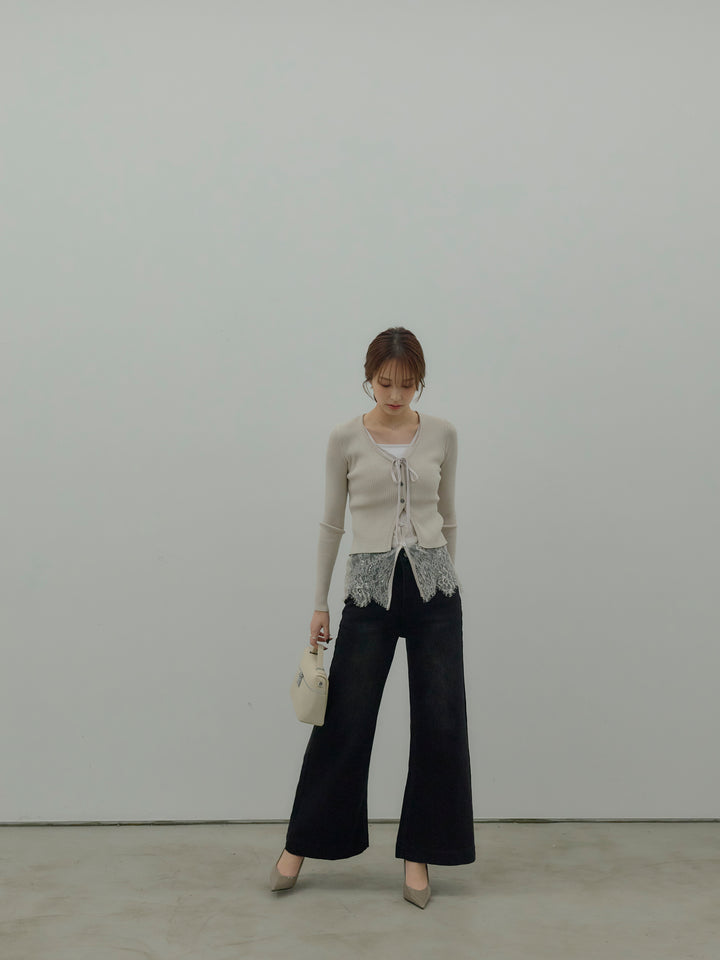 コットンフレアデニム