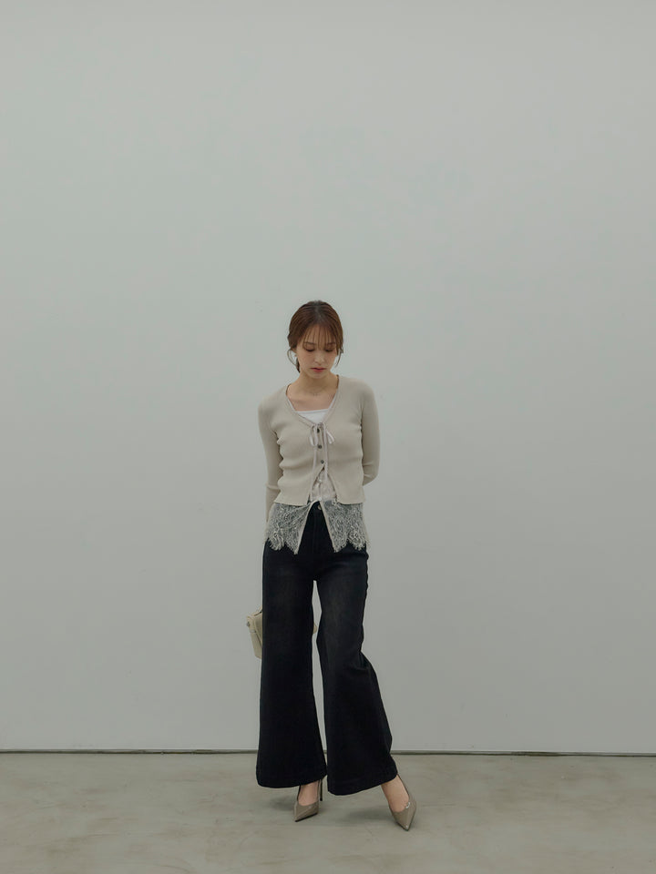 コットンフレアデニム