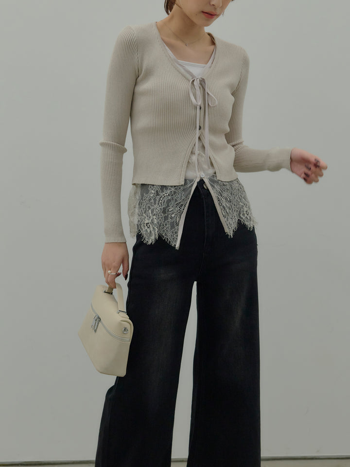 コットンフレアデニム