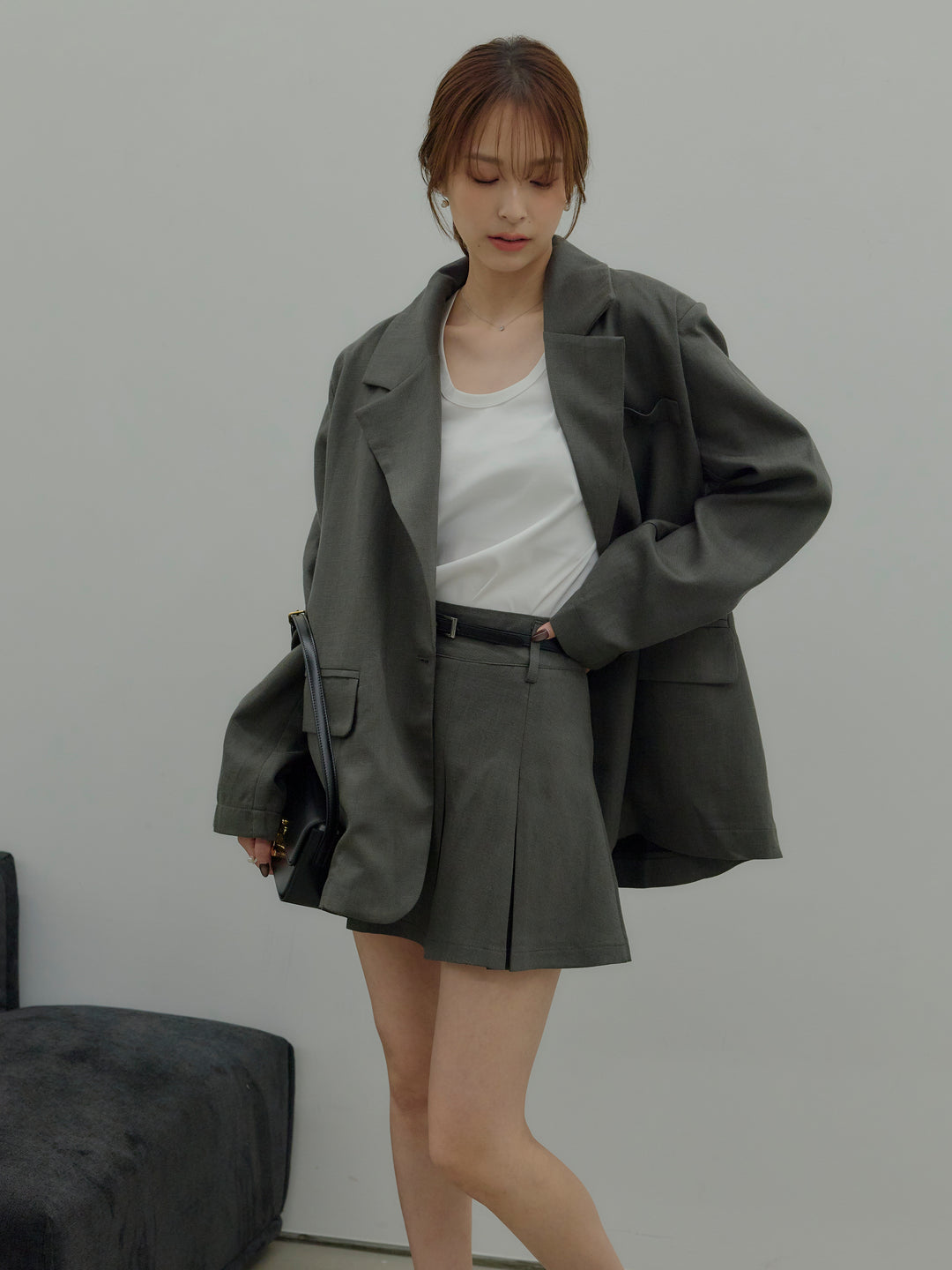 ラフタッチオーバーサイズジャケット