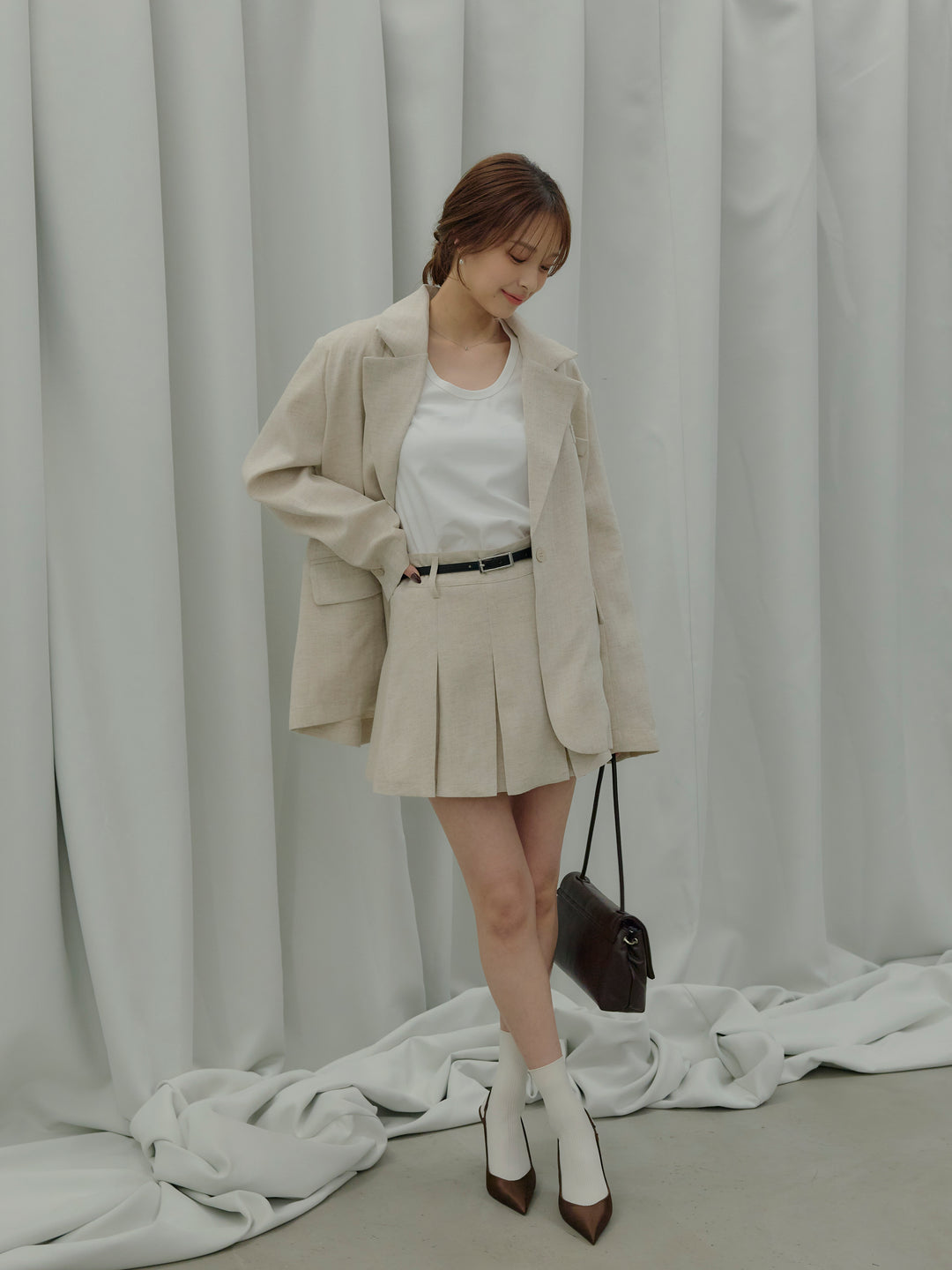 ラフタッチオーバーサイズジャケット