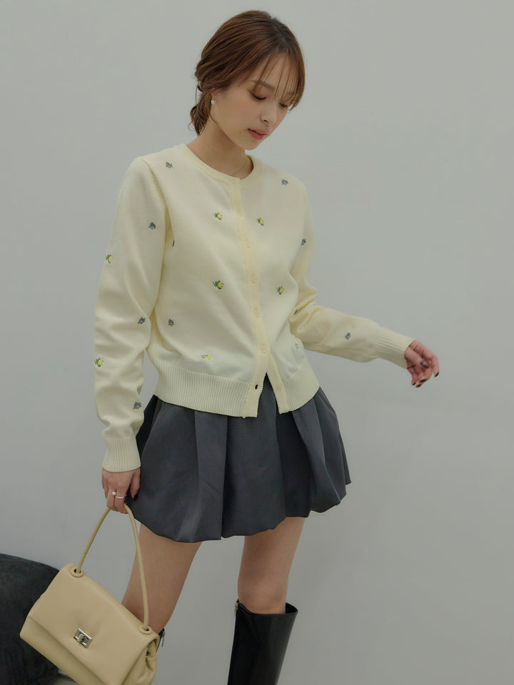 ベルトループバルーンミニスカート(ベルト&インパン付き)