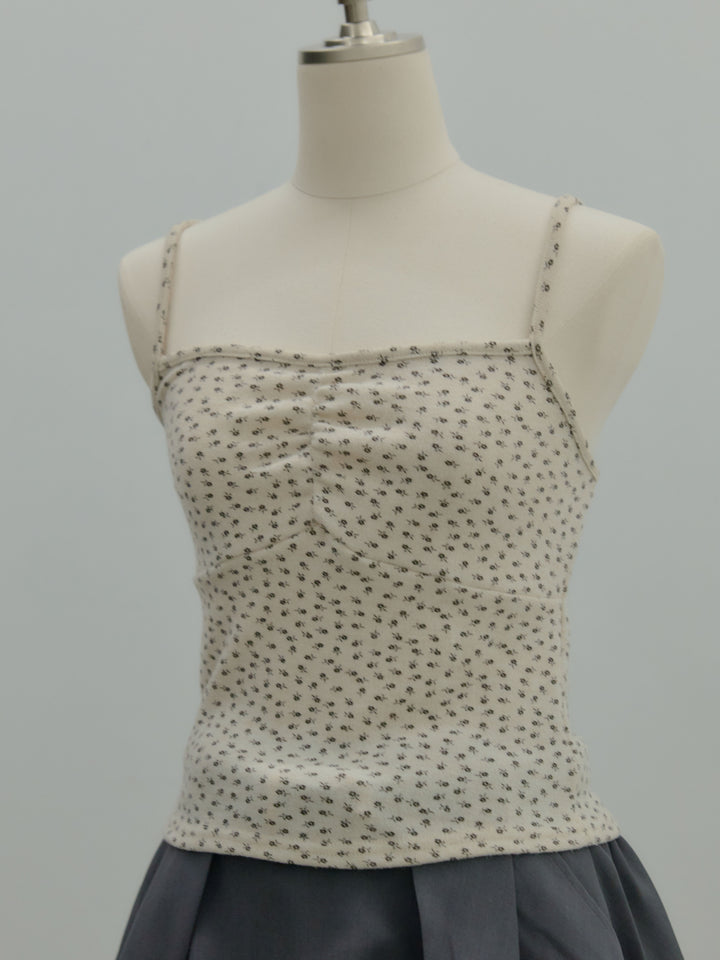 フラワーキャミソール&カーディガンSET