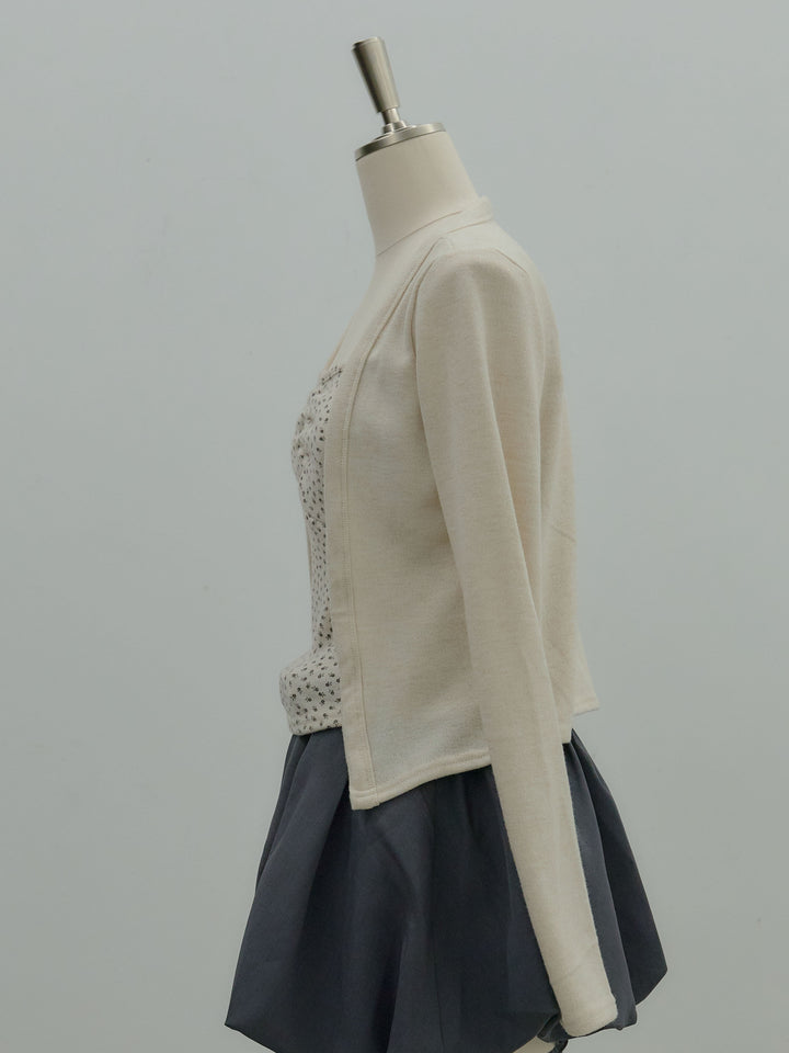 フラワーキャミソール&カーディガンSET