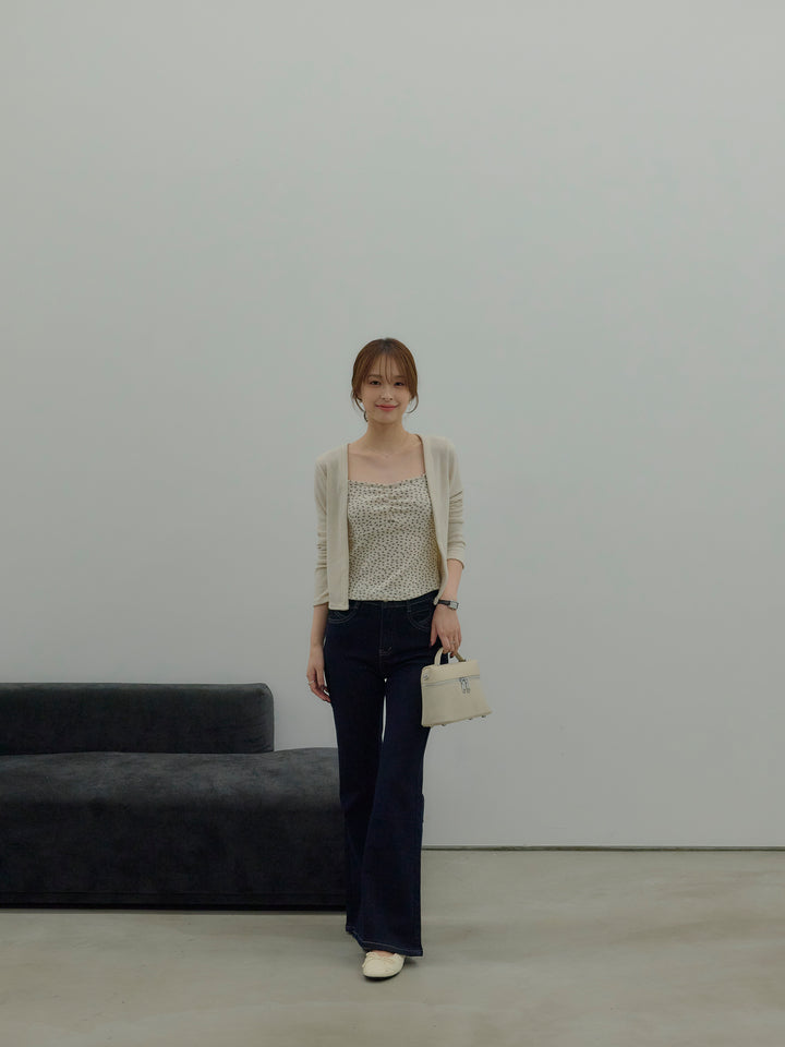 フラワーキャミソール&カーディガンSET