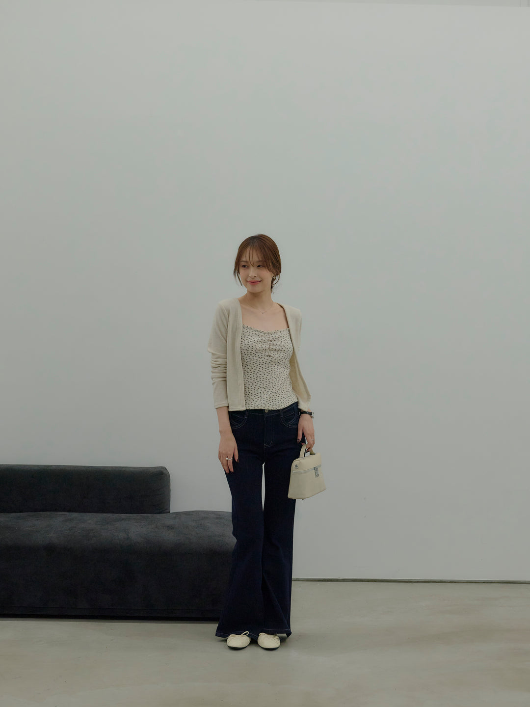 フラワーキャミソール&カーディガンSET