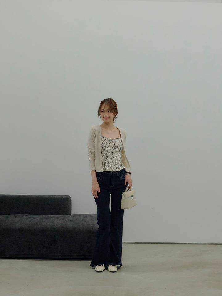 フラワーキャミソール&カーディガンSET