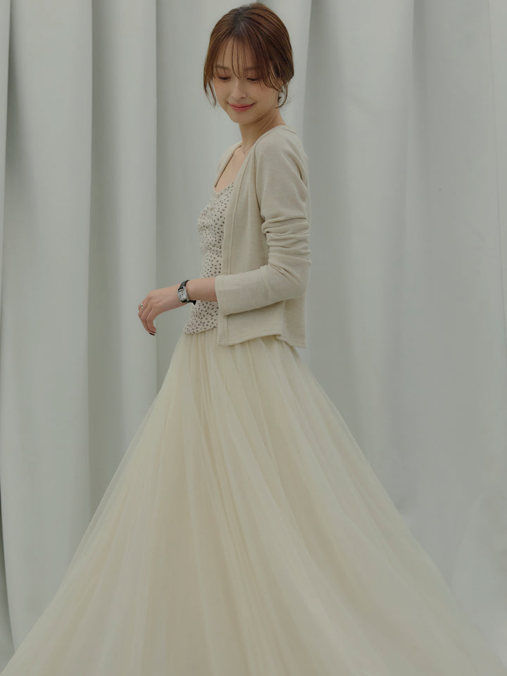 フラワーキャミソール&カーディガンSET