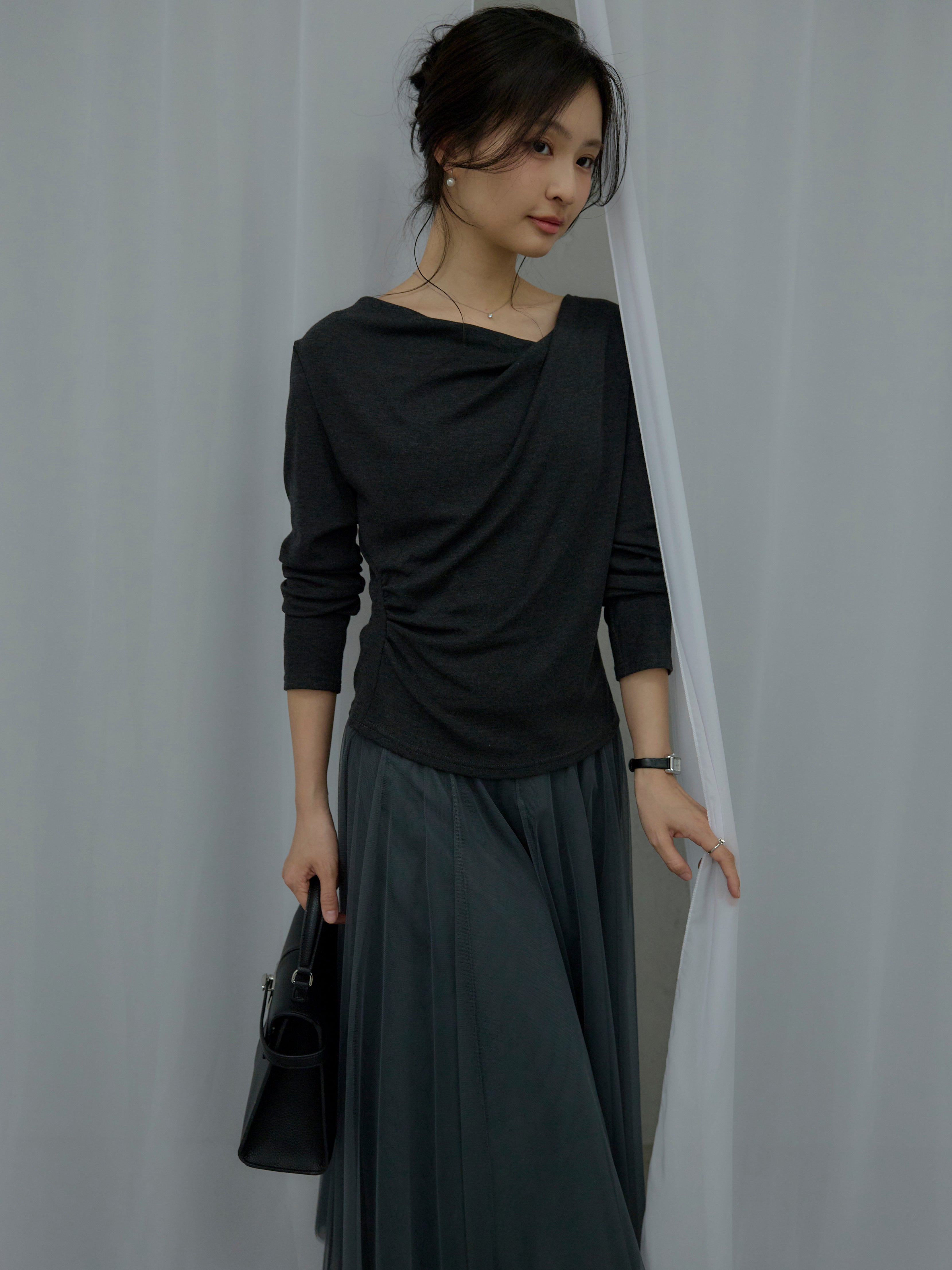 ドレープデザインカットソー – nairo