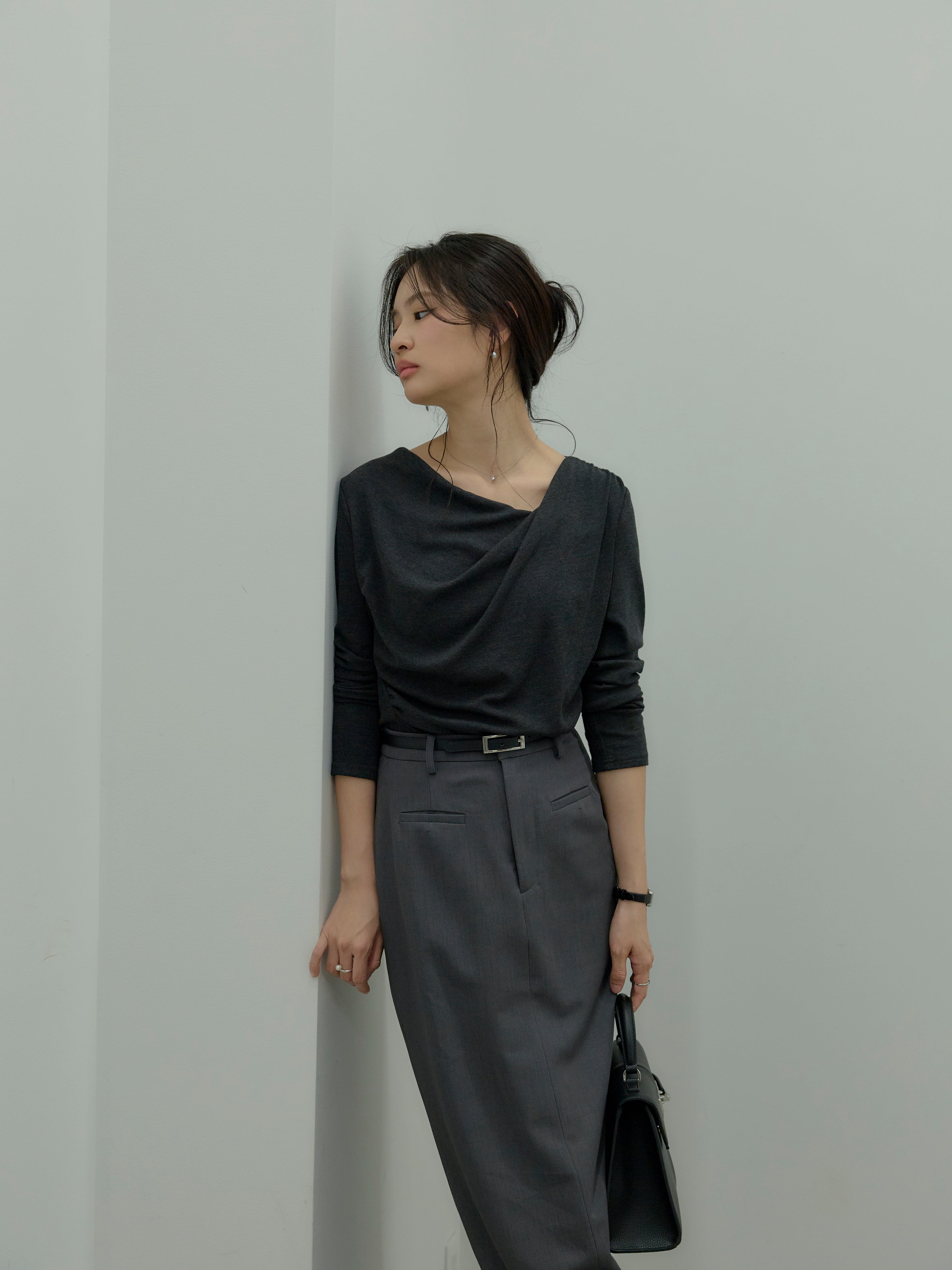 ドレープデザインカットソー – nairo