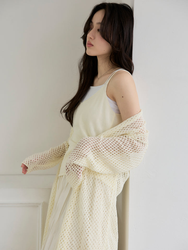 グロッシーワッシャープリーツスカート