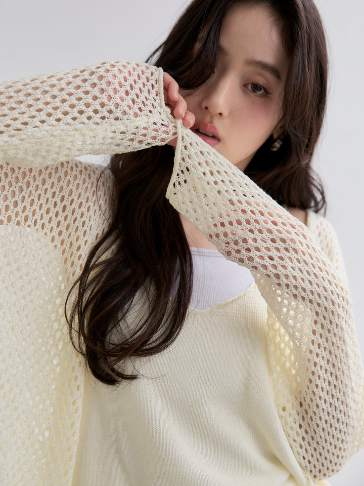 グロッシーワッシャープリーツスカート