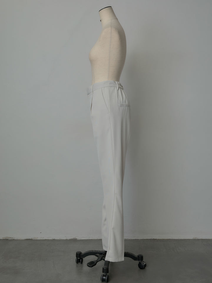 エステルツイルセミフレアパンツ