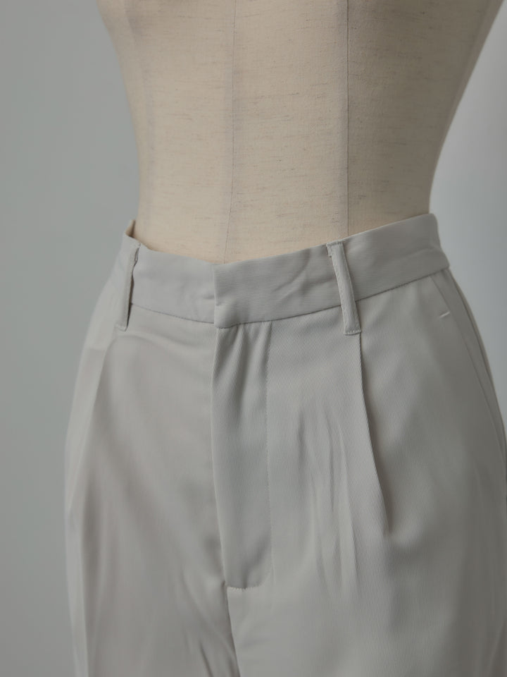 エステルツイルセミフレアパンツ