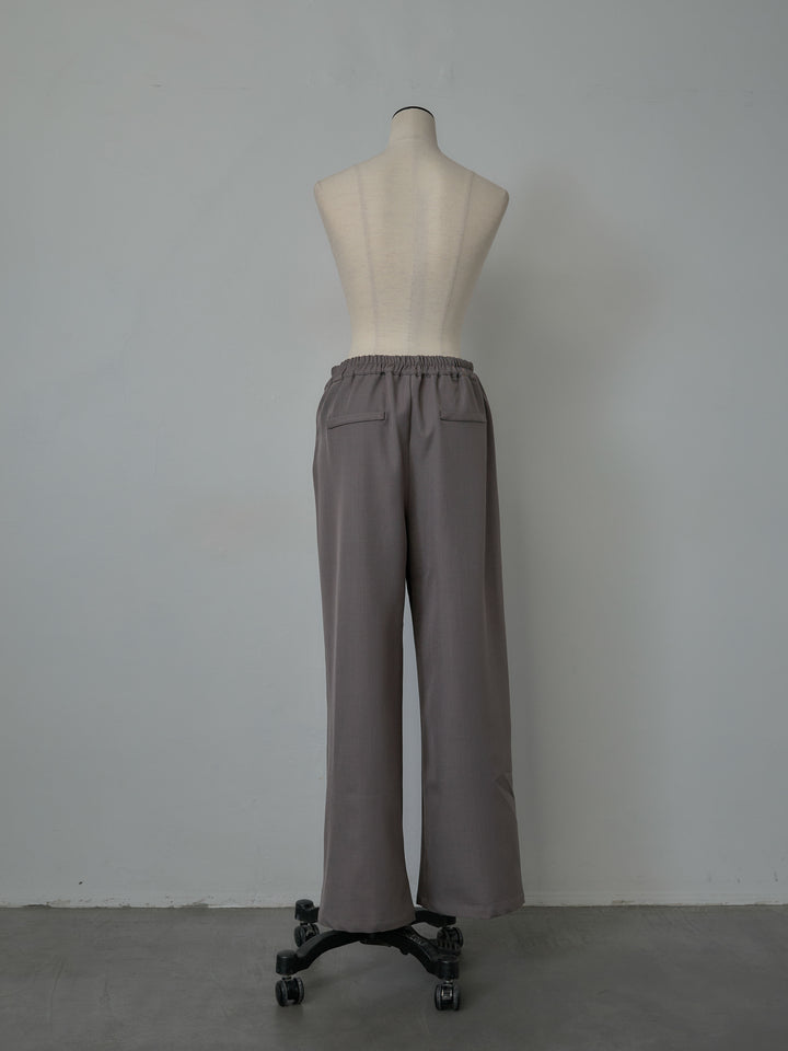 スーツ地イージータックパンツ