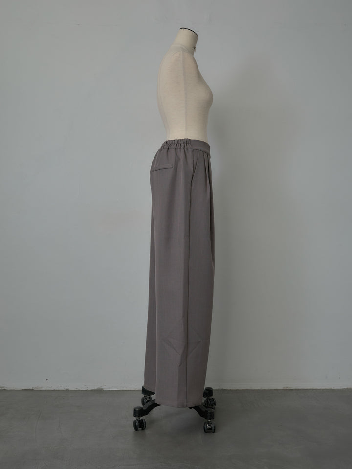 スーツ地イージータックパンツ