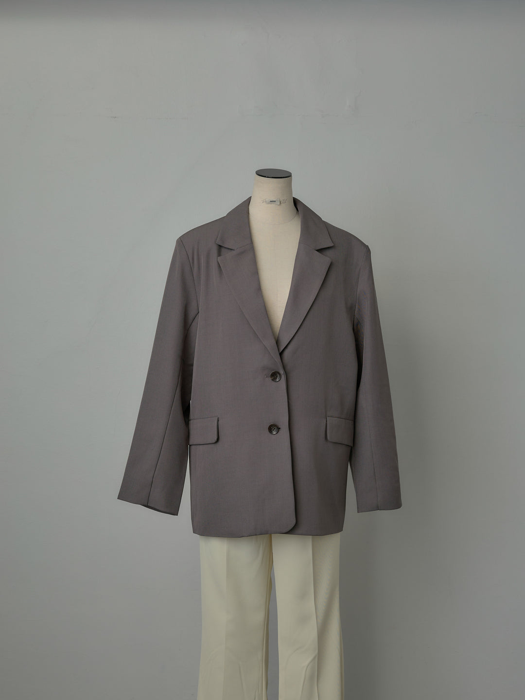 スーツ地シングルテーラードジャケット