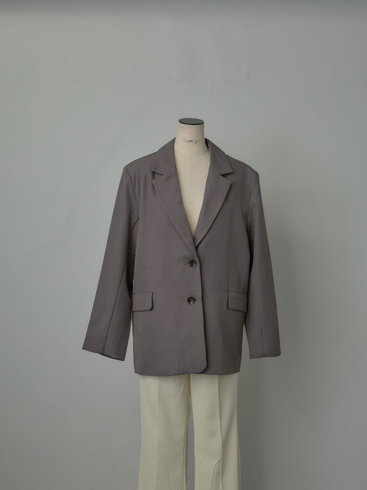 スーツ地シングルテーラードジャケット