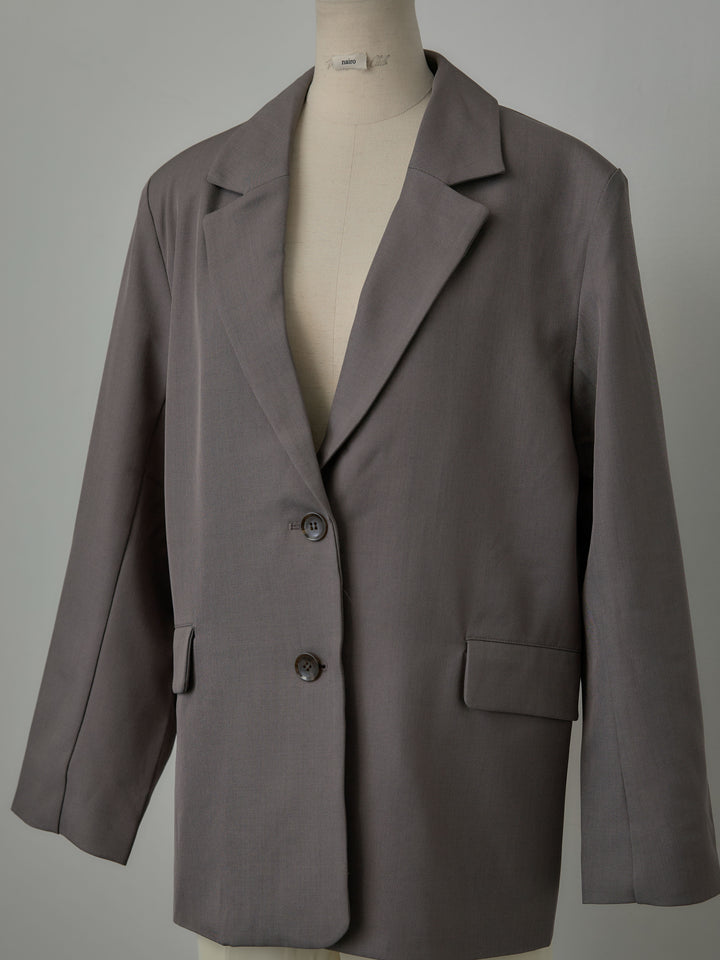 スーツ地シングルテーラードジャケット