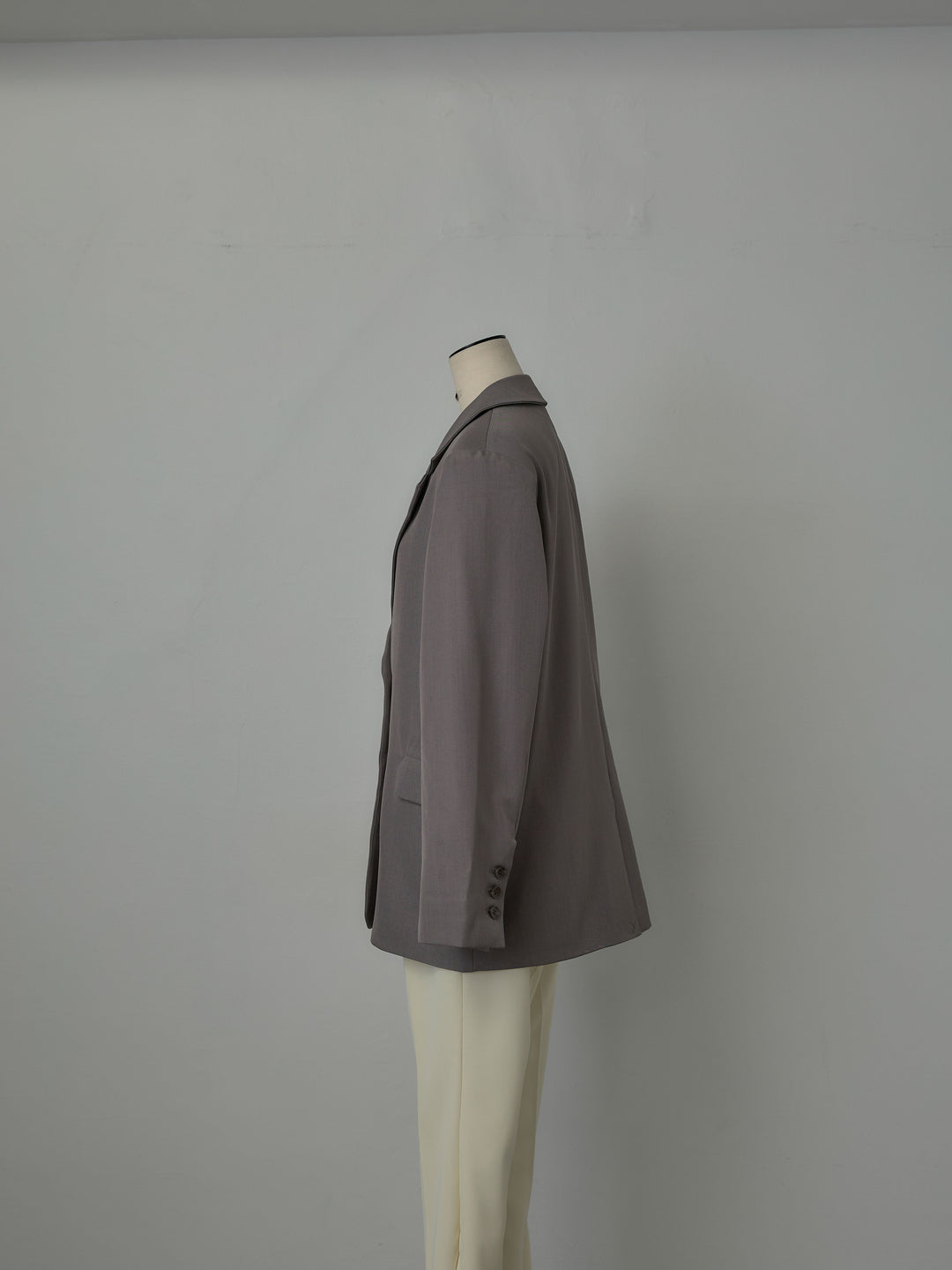 スーツ地シングルテーラードジャケット