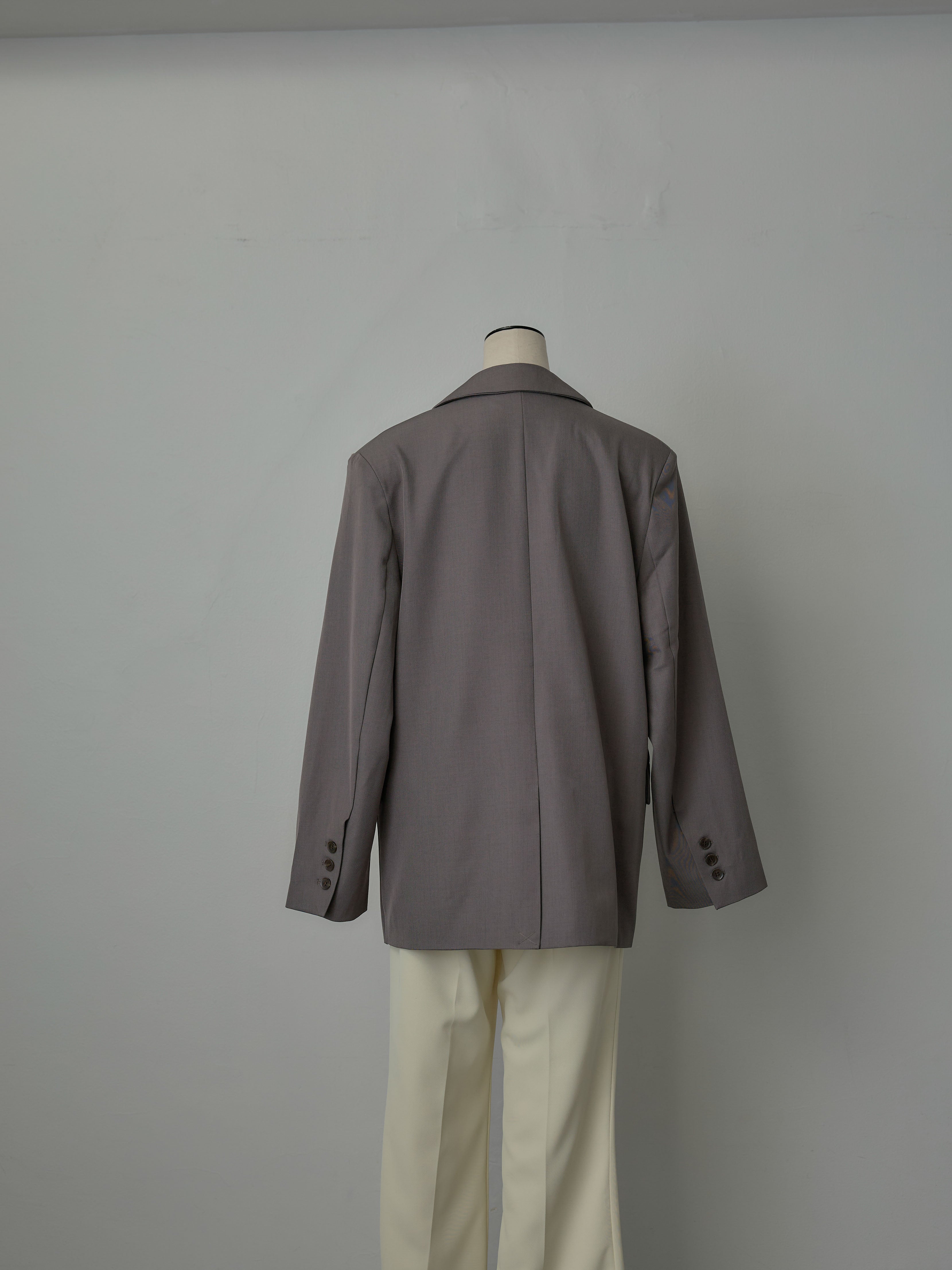 スーツ地シングルテーラードジャケット – nairo