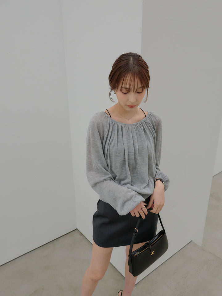 ベルト付きミニスカート（インバン付き）