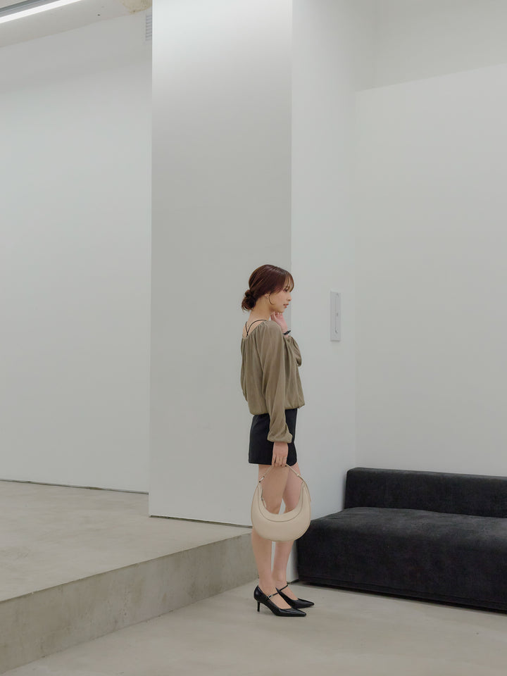 ベルト付きミニスカート（インバン付き）