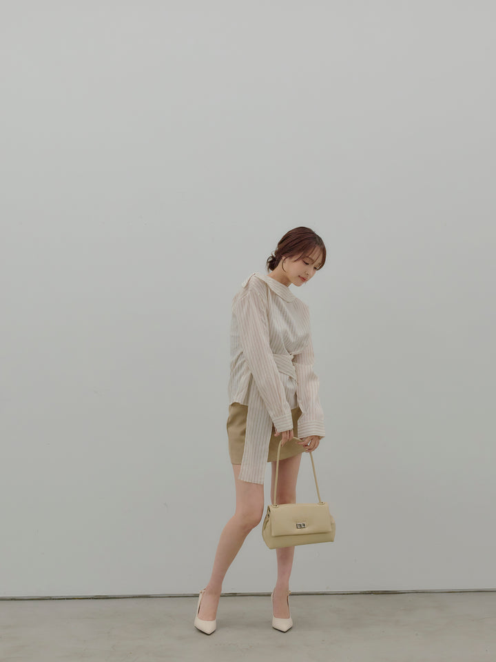 ベルト付きミニスカート（インバン付き）