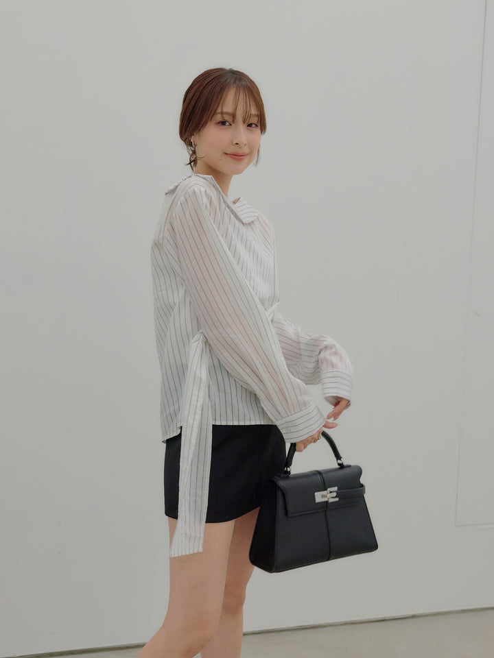 ベルト付きミニスカート（インバン付き）