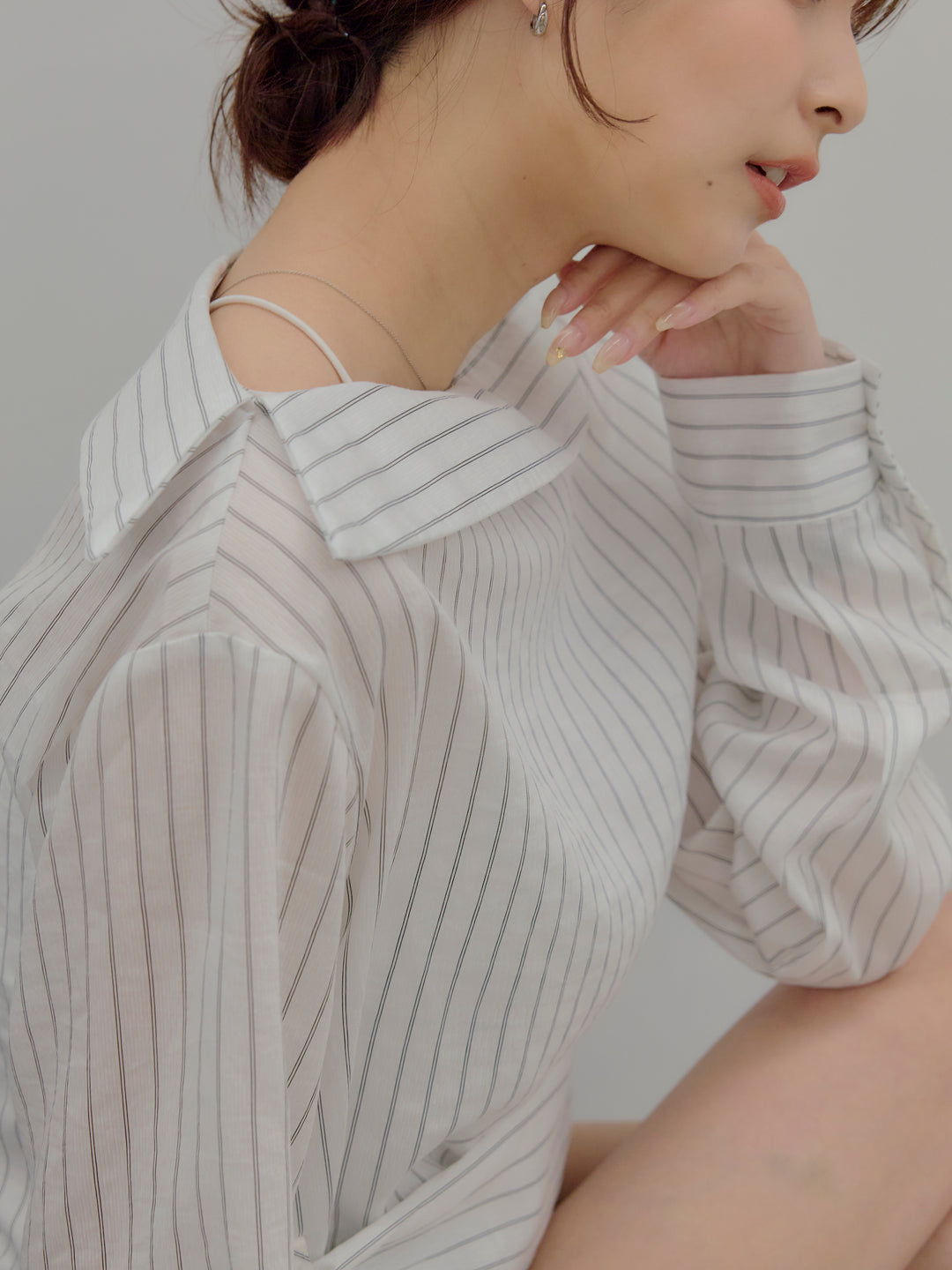 ベルト付きミニスカート（インバン付き）