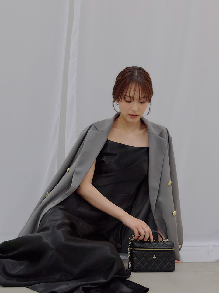 ゴールドボタンテーラードジャケット