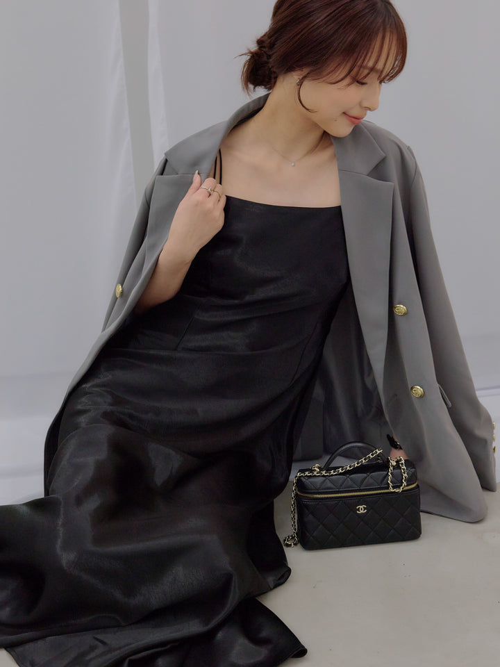 ゴールドボタンテーラードジャケット