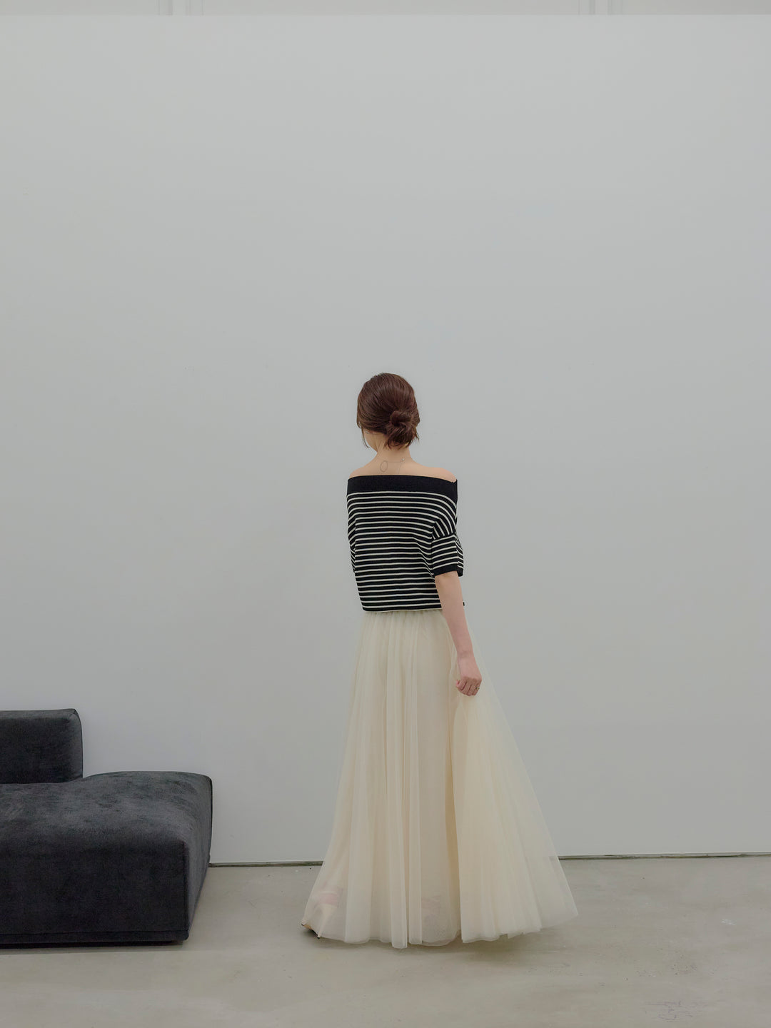 2WAYネックスプリングニットトップス