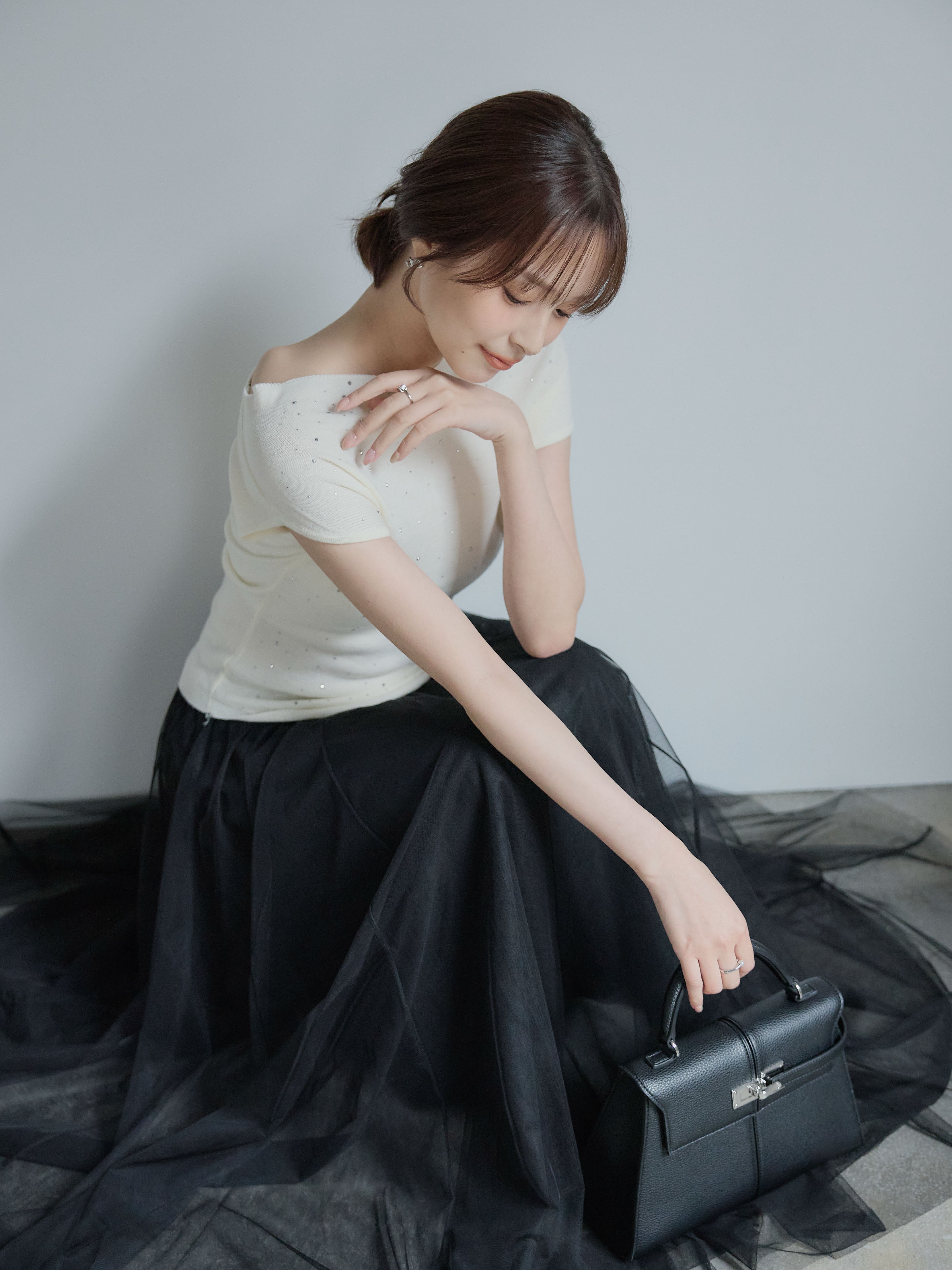 ノースリチュールカットTOPS SNIDEL（スナイデル）の「ノースリチュールカットTOPS（Tシャツ