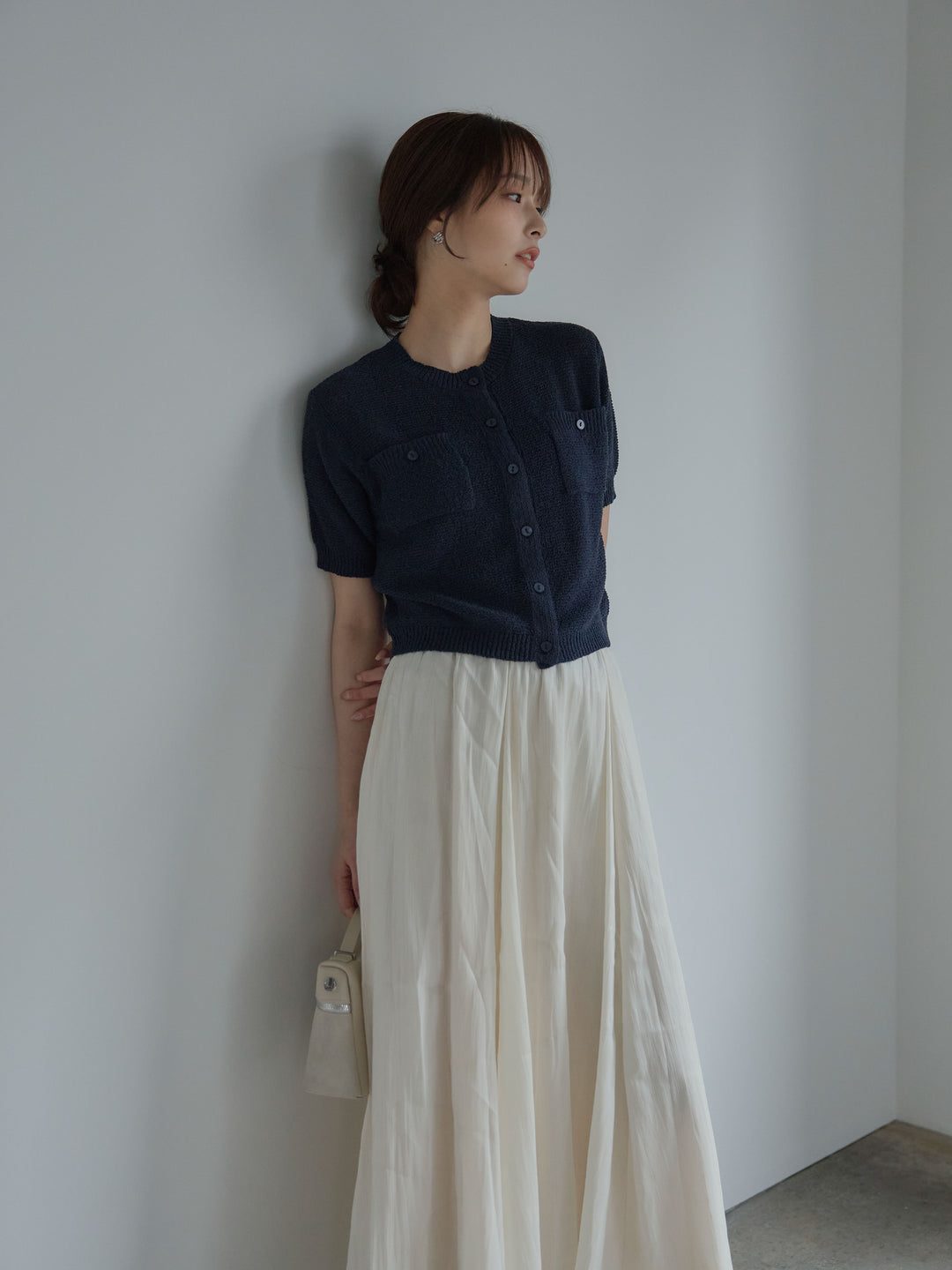 グロッシーフレアスカート