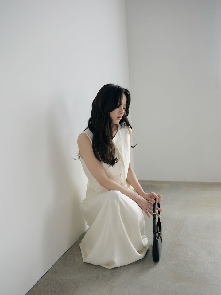 グロッシーベスト&フレアスカートSET UP